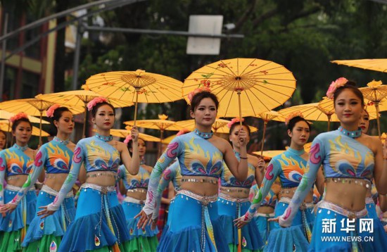 西雙版納民族民間文化巡游大展演