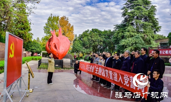 正陽(yáng)縣永興鎮(zhèn)組織學(xué)習(xí)標(biāo)兵接受紅色教育