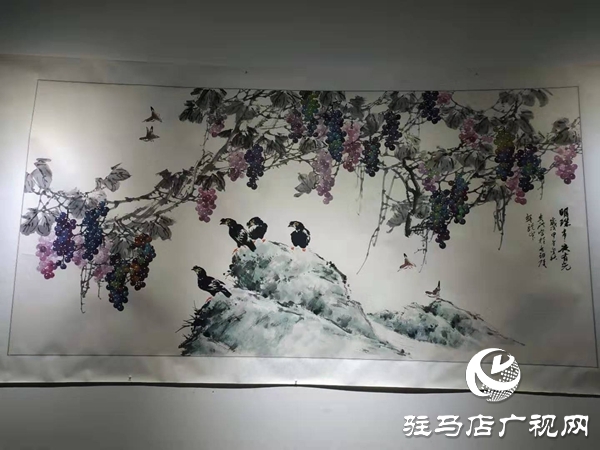 張克洪個(gè)人畫(huà)展在黃淮學(xué)院美術(shù)館開(kāi)展