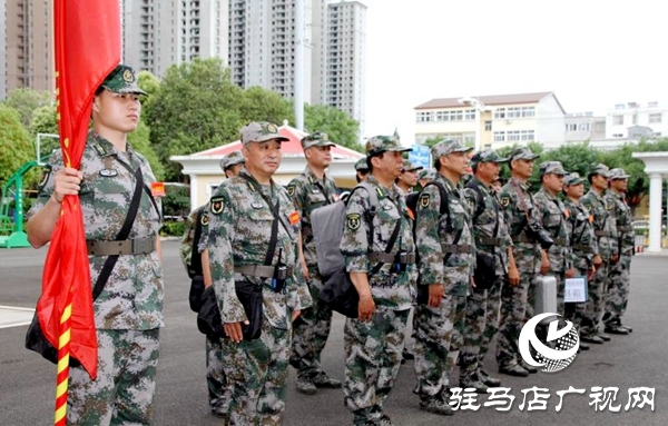 省軍區(qū)考評(píng)組到驛城區(qū)檢查民兵綜合建設(shè)工作