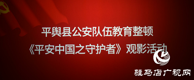 平輿縣公安局組織民警觀看《平安中國之守護者》