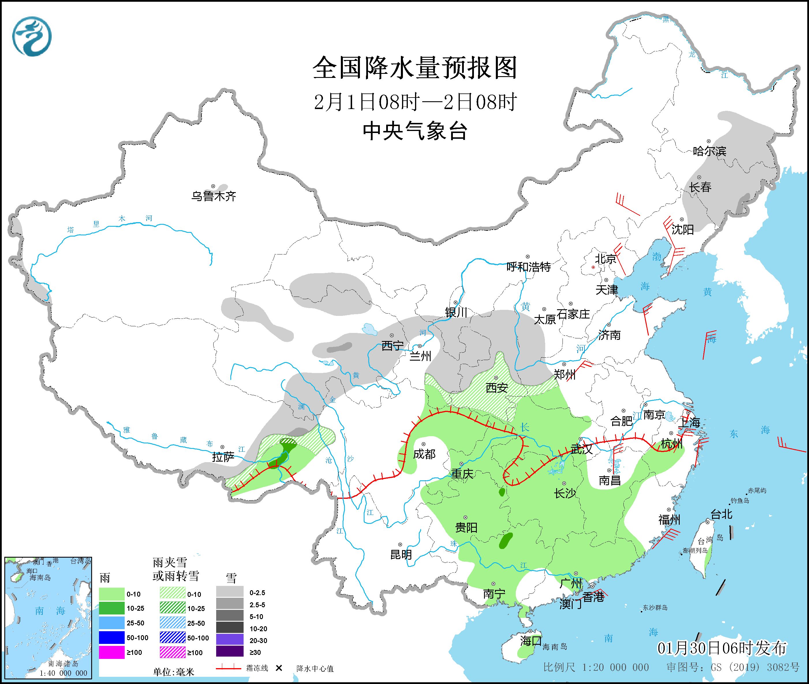 西藏西南部有較強(qiáng)降雪 冷空氣將影響我國(guó)大部地區(qū)