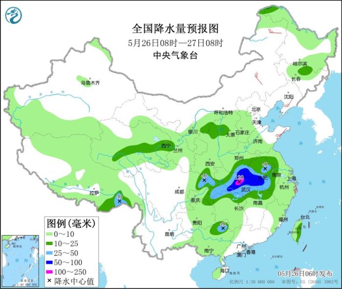 江漢黃淮等地將有較強(qiáng)降雨 我國北部和東部海域?qū)⒂写箪F