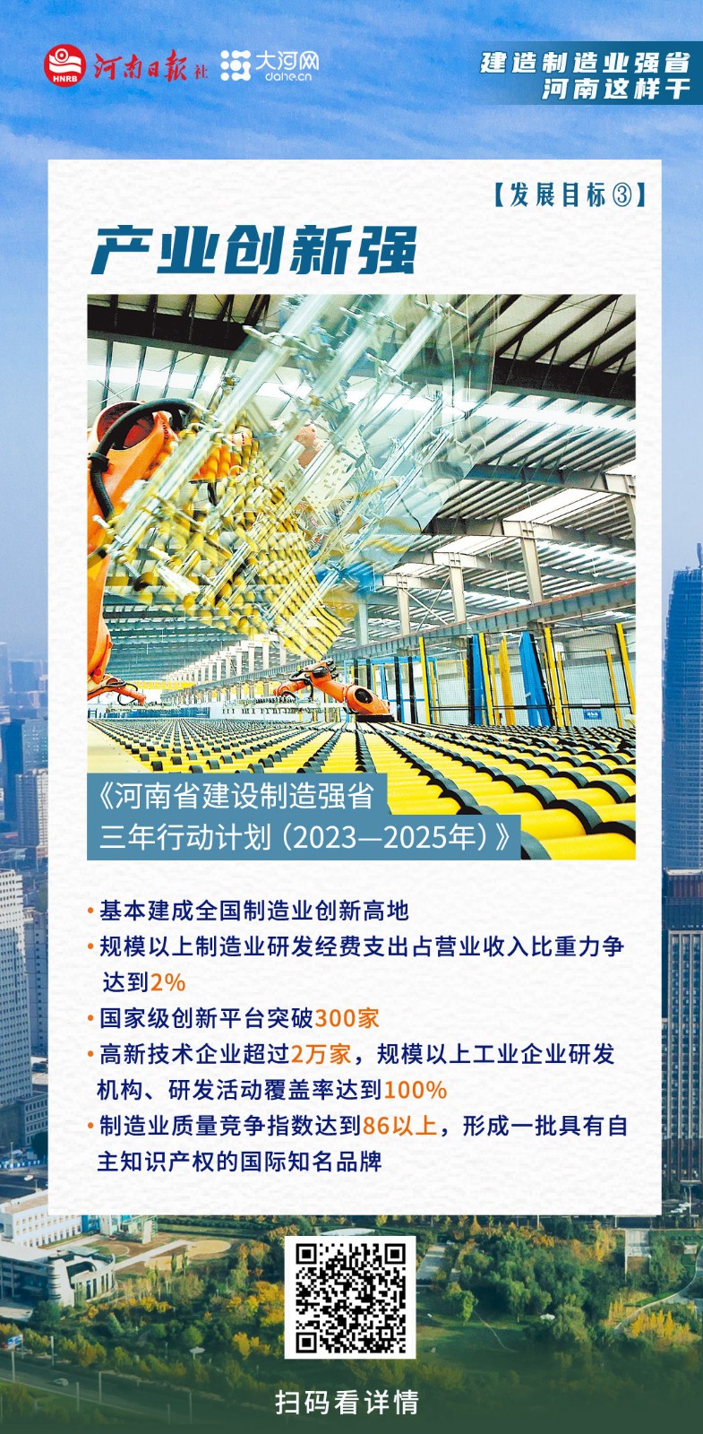 海報丨建設(shè)制造業(yè)強(qiáng)省，河南這樣干！