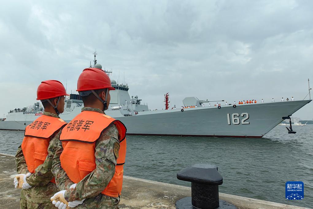 中國海軍第43批護航編隊完成任務返回湛江