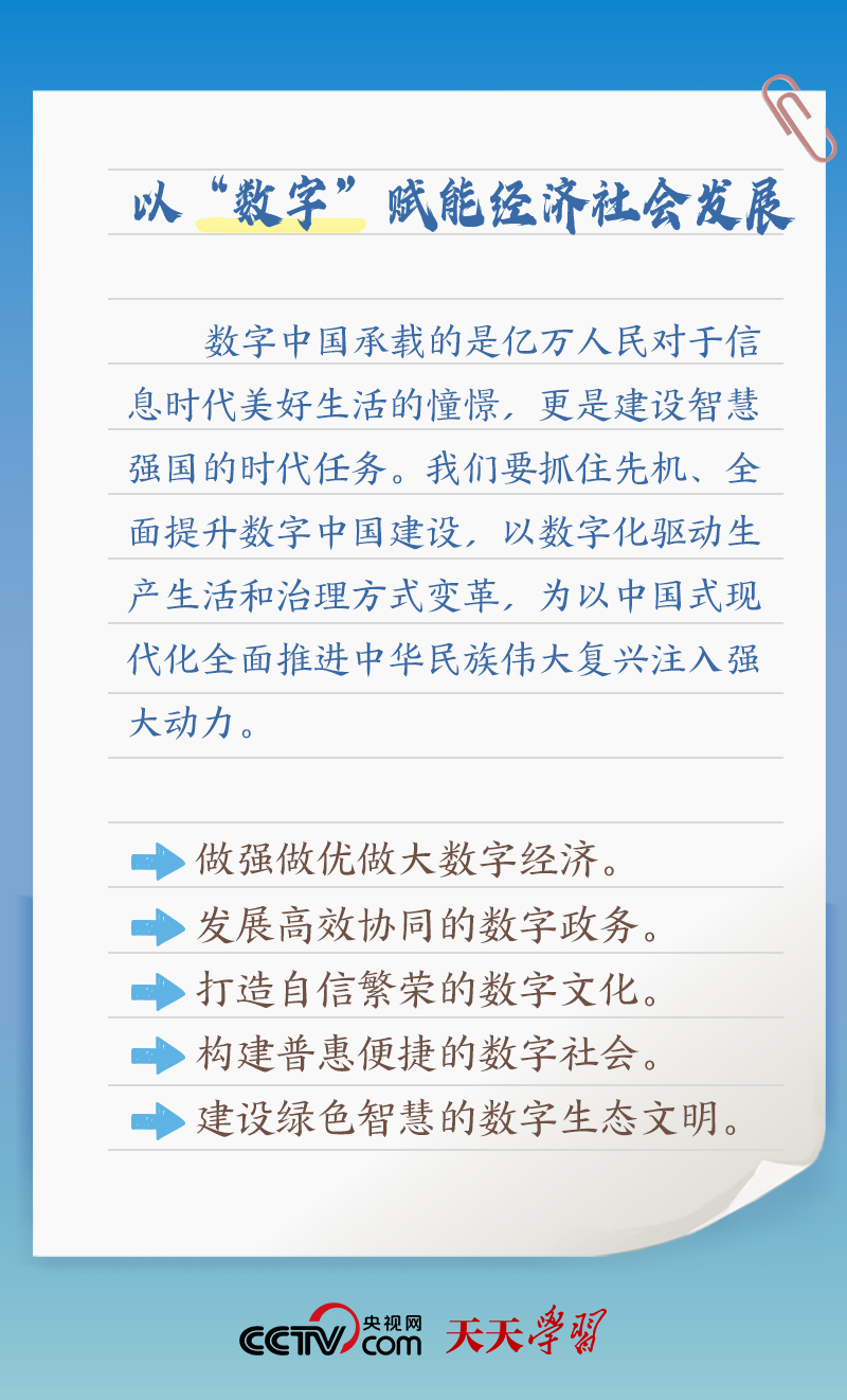 天天學習｜習近平賀信中提到的“數(shù)字中國”，你了解多少？