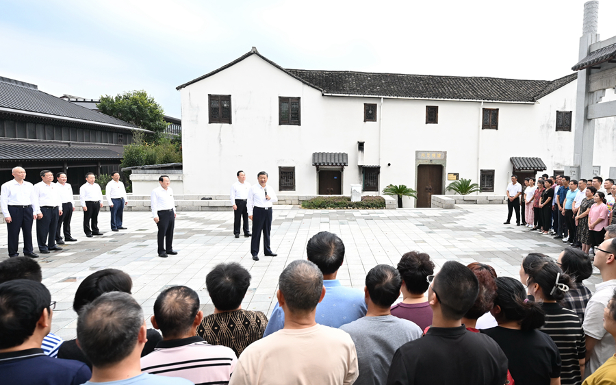 第一觀察丨總書記在浙江密集調(diào)研基層實(shí)踐經(jīng)驗(yàn)導(dǎo)向鮮明