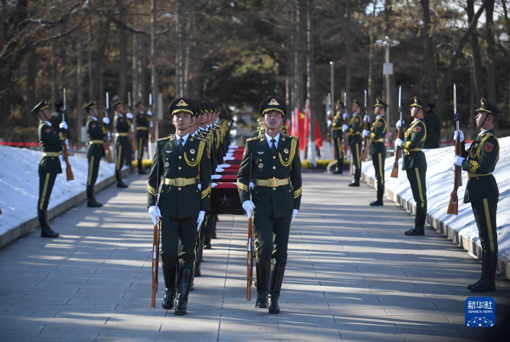 英魂安息 家國安寧——第十批在韓中國人民志愿軍烈士遺骸安葬儀式側(cè)記