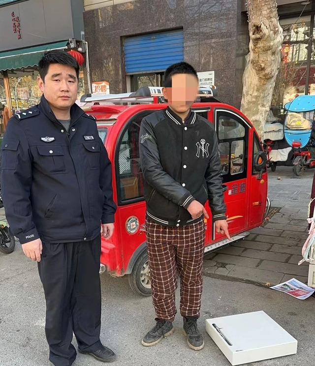 伸手必被捉！西平警方一小時破獲盜竊沿街門店案