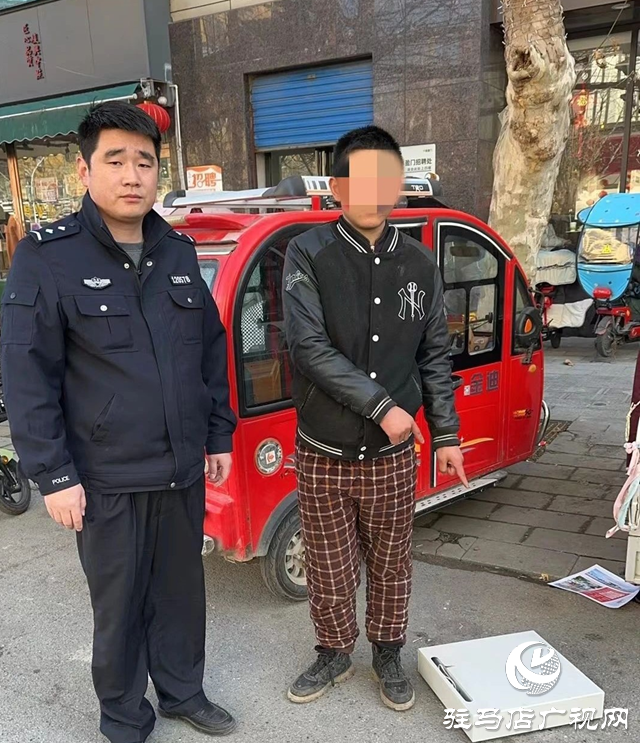 伸手必被捉！西平警方一小時破獲盜竊沿街門店案