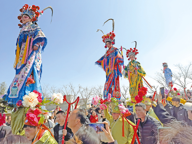 泌陽縣：非遺展演鬧新春