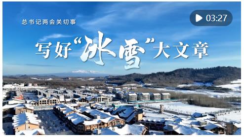 總書記兩會(huì)關(guān)切事｜寫好“冰雪”大文章