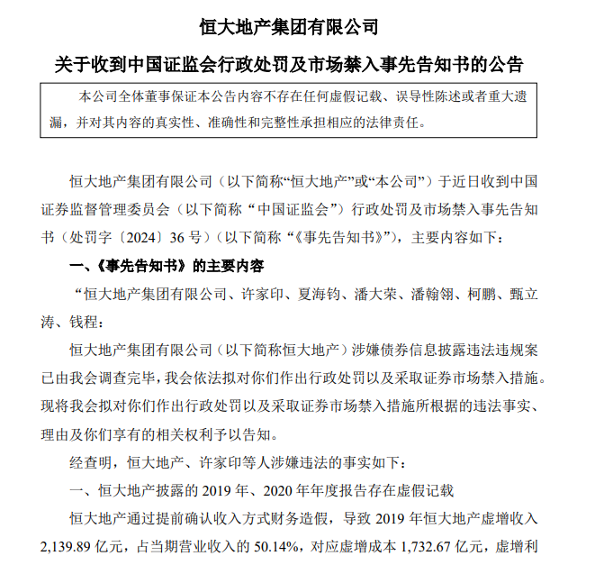 恒大地產(chǎn)被罰41.75億，會影響普通債權(quán)人的債務(wù)清償嗎？律師解讀