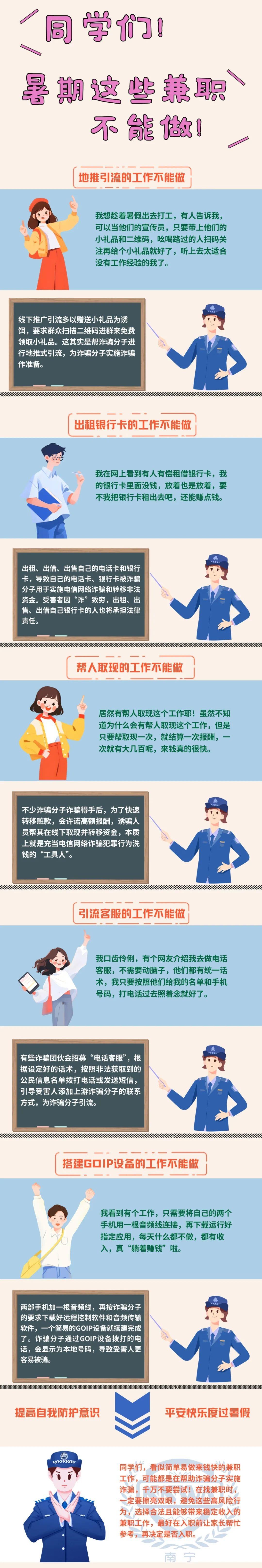 @同學們 暑期這些兼職不能做！