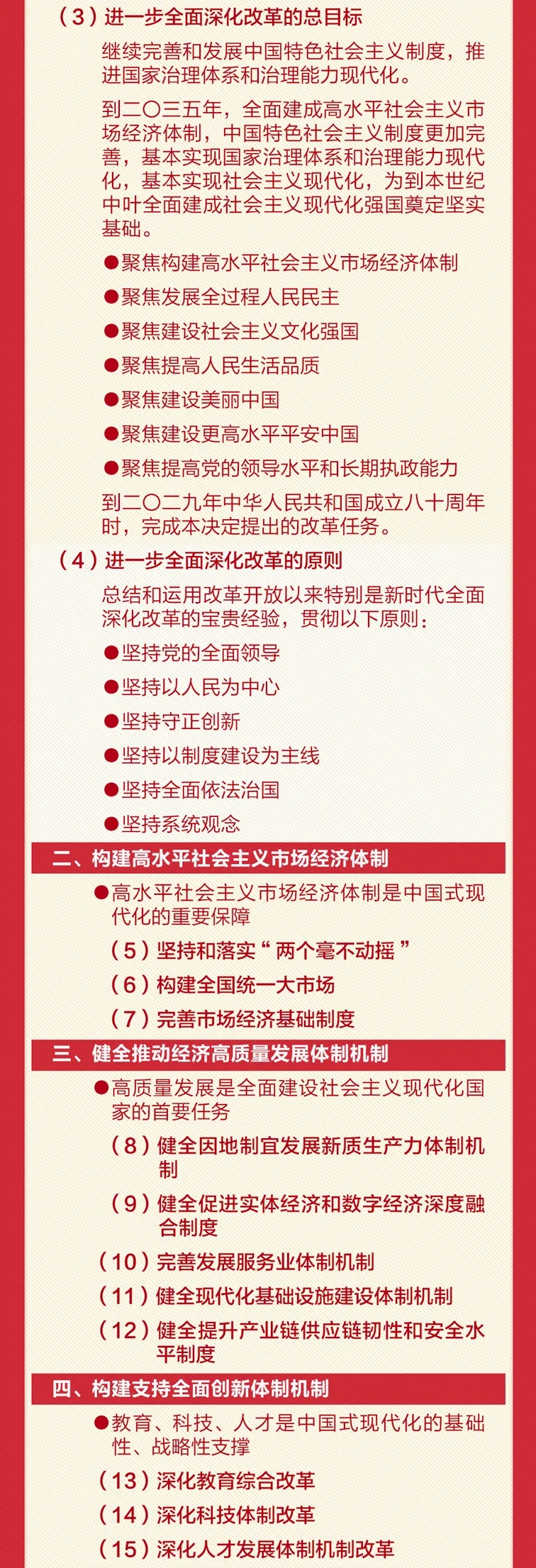 轉(zhuǎn)存！60條要點速覽二十屆三中全會《決定》