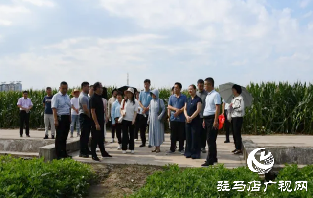 國家花生氣象服務(wù)中心考察團(tuán)來駐馬店市考察交流