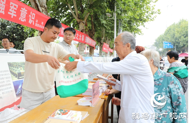 泌陽縣舉行“九一八”防空警報(bào)試?guó)Q暨人民防空宣傳活動(dòng)