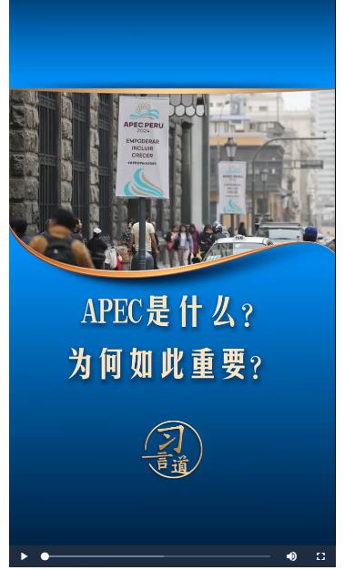 習(xí)言道｜APEC是什么？為何如此重要？